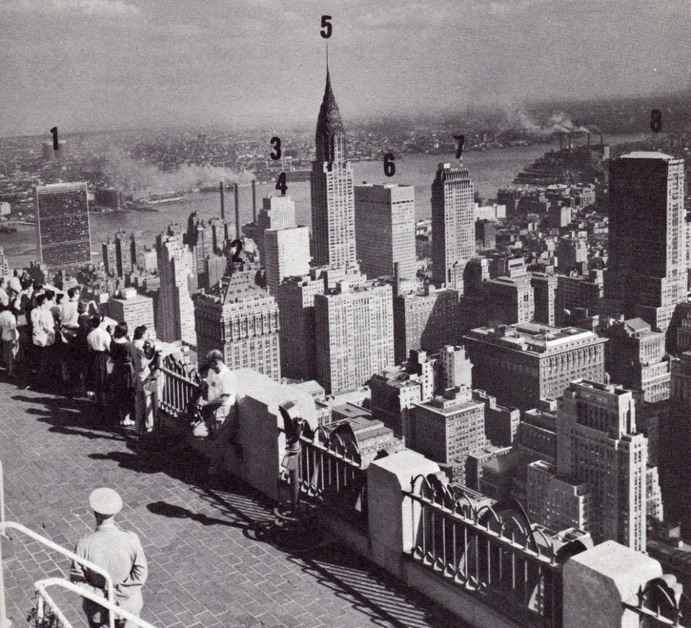 Midtown Manhattan looking southeast from RCA Building.