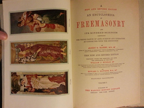 inside of the masonic encyclopedia