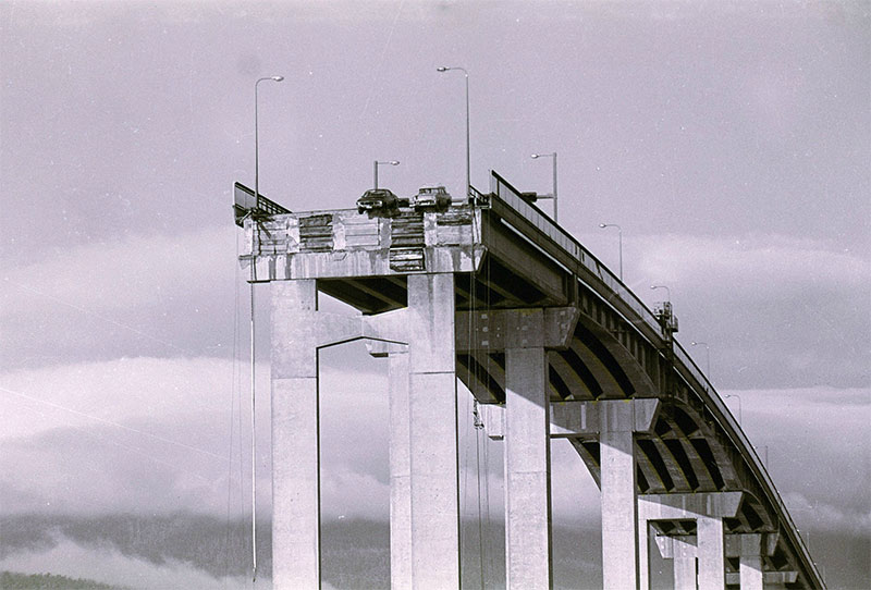 The Tasman Bridge Disaster, Hobart, Tasmania. January 5th, 1975.