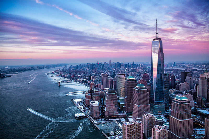 The new One World Trade Center opened on the 3rd November 2014.
