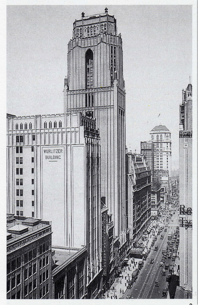 The 24-story Neogothic style Bush Tower