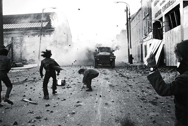Protesters Ireland's Bloody Sunday