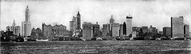 Lower Manhattan Skyline (1915)