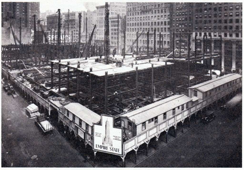 The first stone of the Empire State Building was placed on March 17, 1930