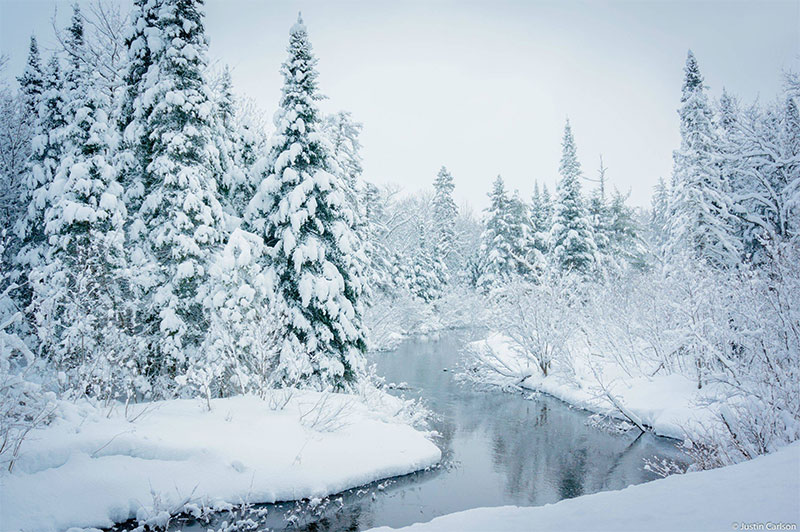 Carp river, Michigan