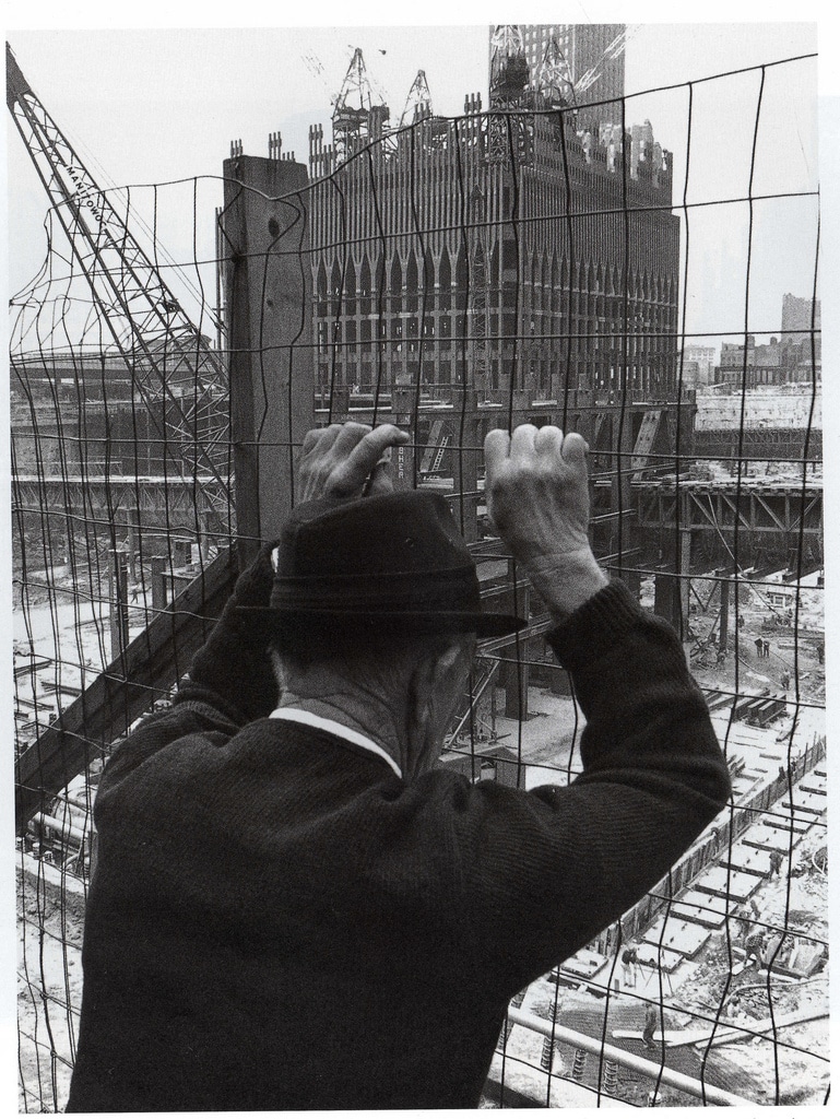 The North Tower of the World Trade under construction. May 1969.