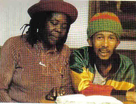 The last photo of Bob Marley