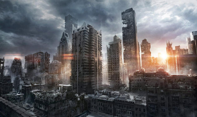 post apocalyptic New York - Jonas De Ro