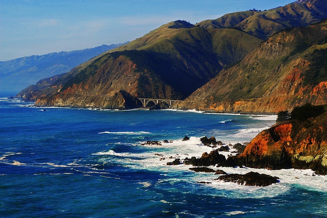 Californian coast line