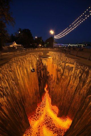 Don't step on the Lava!