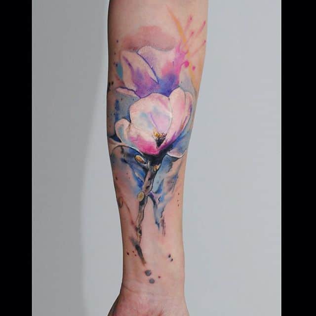 Watercolor Tattoo Ideas | POPSUGAR Beauty