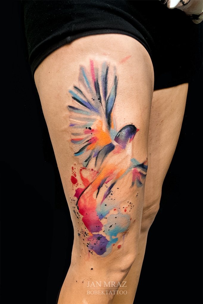 36 Beautiful Watercolor Tattoos from the World's Finest Tattoo Artists – Favrify